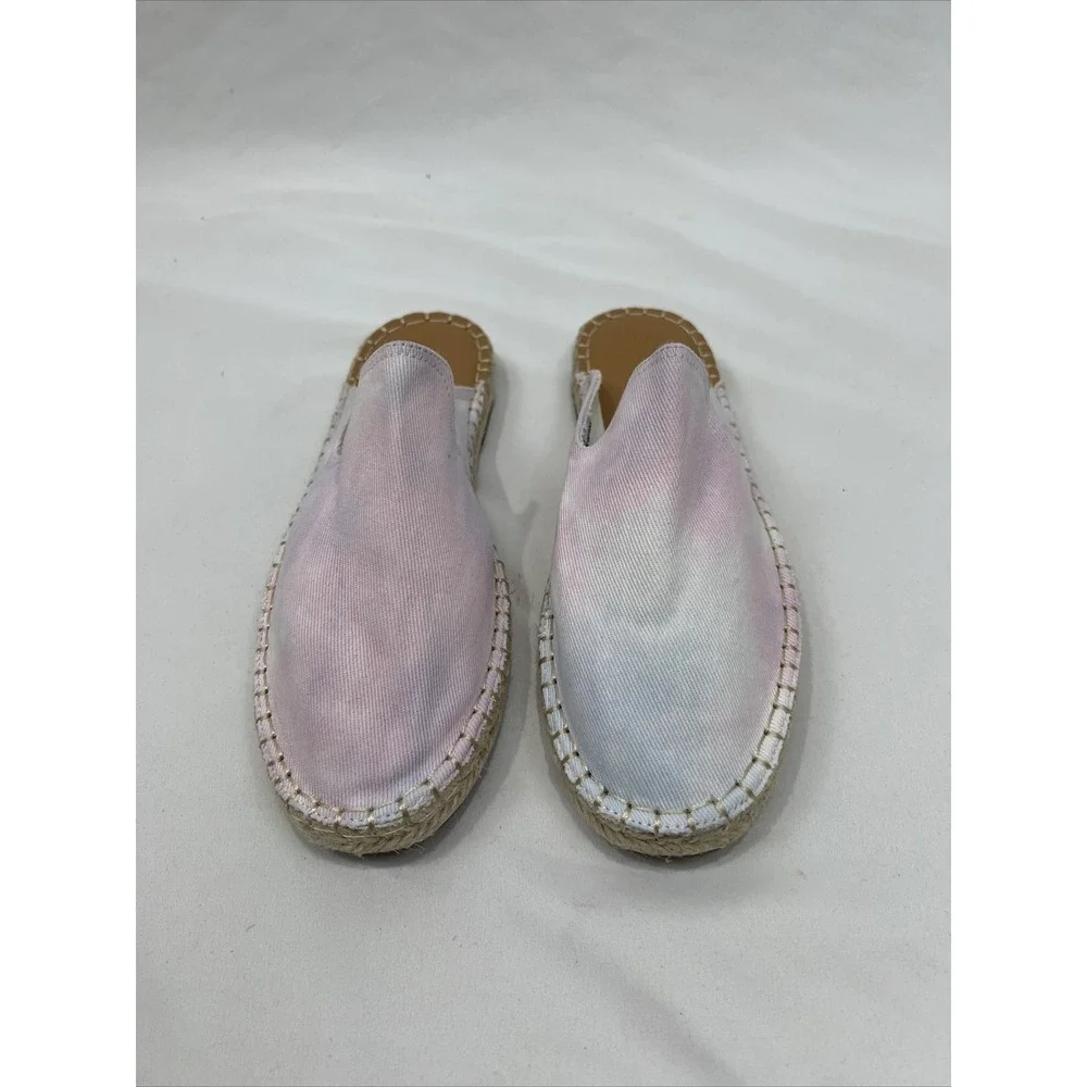 Splendid Women's Pastel Tie Dye Espadrille Size 10‎ Julia Slip On Mules Casual